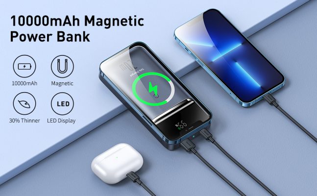 Baseus Magnetic Wireless Charging PD 20W Fast Charging 10 000mah Power