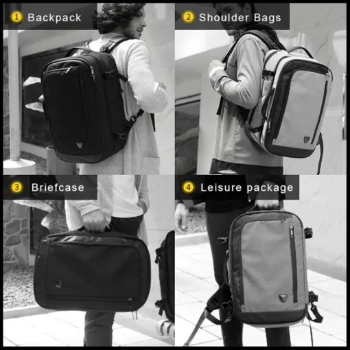 Premium 2 in 1 Detachable Large Capacity Travelling and Laptop Backpack - Image 4