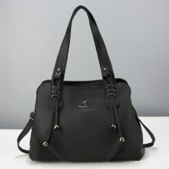 Vanderwal Casual Tote Ladies Luxury Medium Capacity Handbag - Black