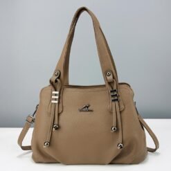 Vanderwal Casual Tote Ladies Luxury Medium Capacity Handbag - Khaki