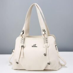 Vanderwal Casual Tote Ladies Luxury Medium Capacity Handbag - White