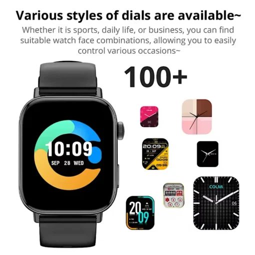 Colmi C8 Max Smart Fitness Watch with Calls SMS Alerts - Image 4