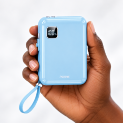 Premium Mini Fast Charging  Remax RPP-579 PD 22.5W Emergency10000mAh Powerbank - Blue