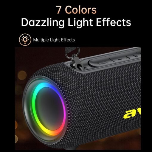 Awei KA33 Portable Outdoor Waterproof Bluetooth Speaker - Image 6