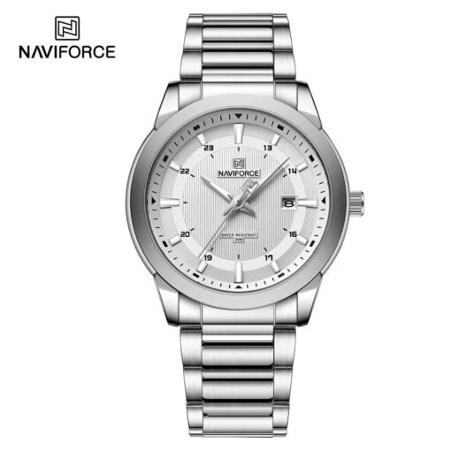 Naviforce 8029 Casual Stainless Steel Mens Quartz Luxury Luminous Wristwatch - Image 6