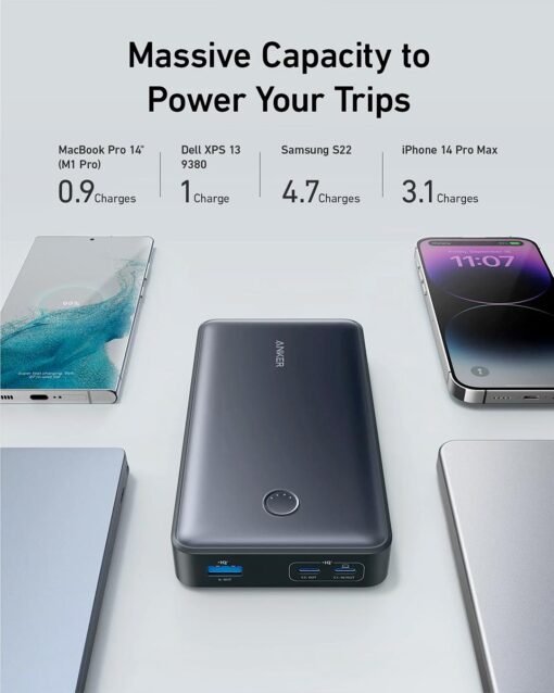 Anker 537 – 24000mAh 65W Power Bank (PowerCore 24K) – A1379H11 – Black - Image 4
