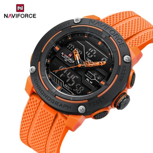 Premium Naviforce 7114 Mens Casual sports Waterproof Quartz Watch - Image 8