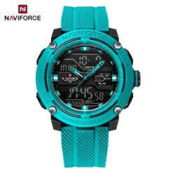 Premium Naviforce 7114 Mens Casual sports Waterproof Quartz Watch