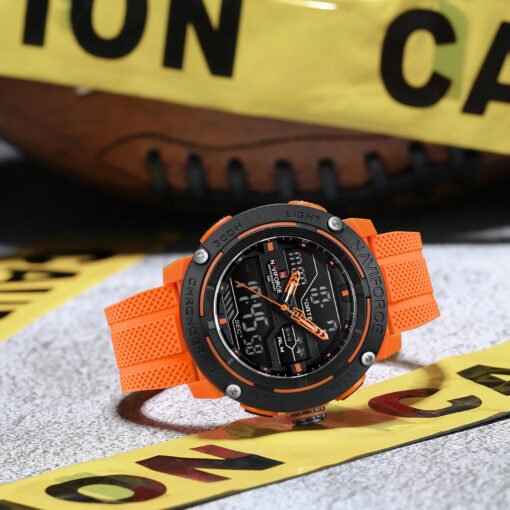 Premium Naviforce 7114 Mens Casual sports Waterproof Quartz Watch - Image 7