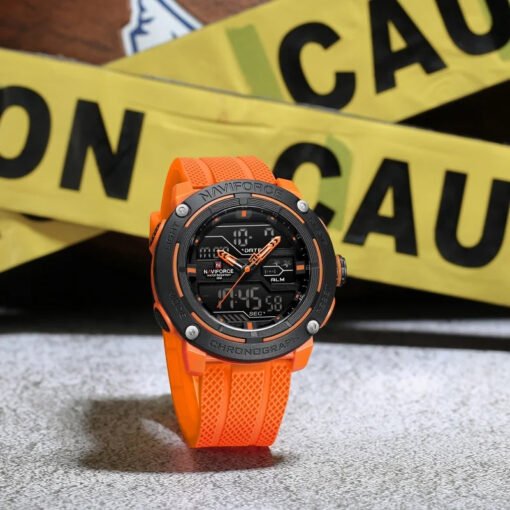 Premium Naviforce 7114 Mens Casual sports Waterproof Quartz Watch - Image 13