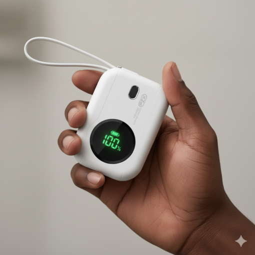 PZX V95 Fast Charging PD 22.5 10,000mAh Mini Portable Powerbank-White