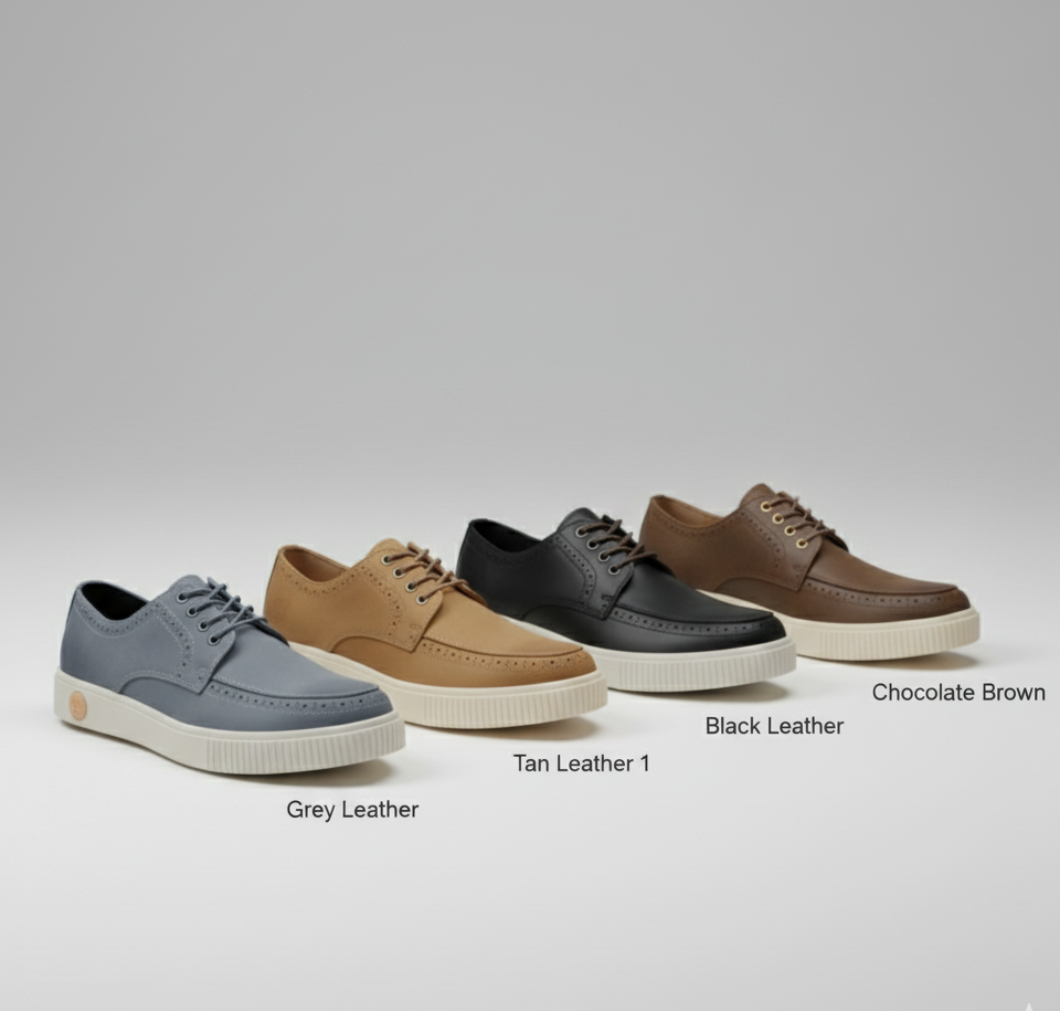 The Crossover Derby | Premium Hybrid Leather Mens Shoes - Image 3
