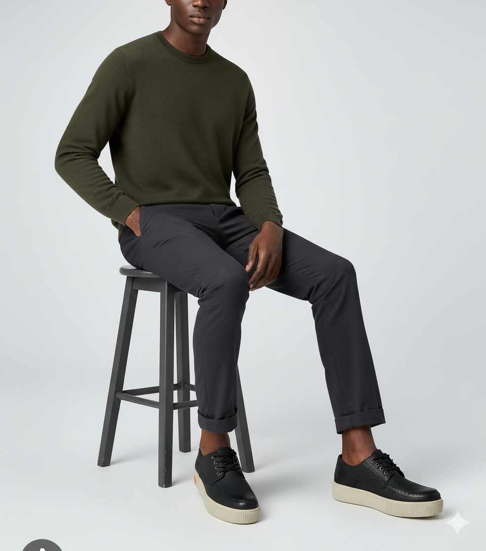 The Crossover Derby | Premium Hybrid Leather Mens Shoes - Image 13