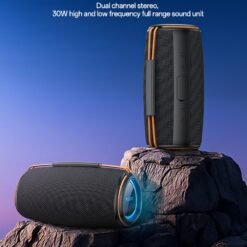 Alternative view of Yesido SonicBeam YSW38 – 30W High-Power RGB Desktop Bluetooth Speaker