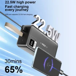 Alternative view of Premium PZX V93 Fast Charging 50,000mAh Large Capacity Powerbank