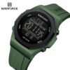 Premium Naviforce NF7117 Waterproof Mens Digital Sports Wrist Watch