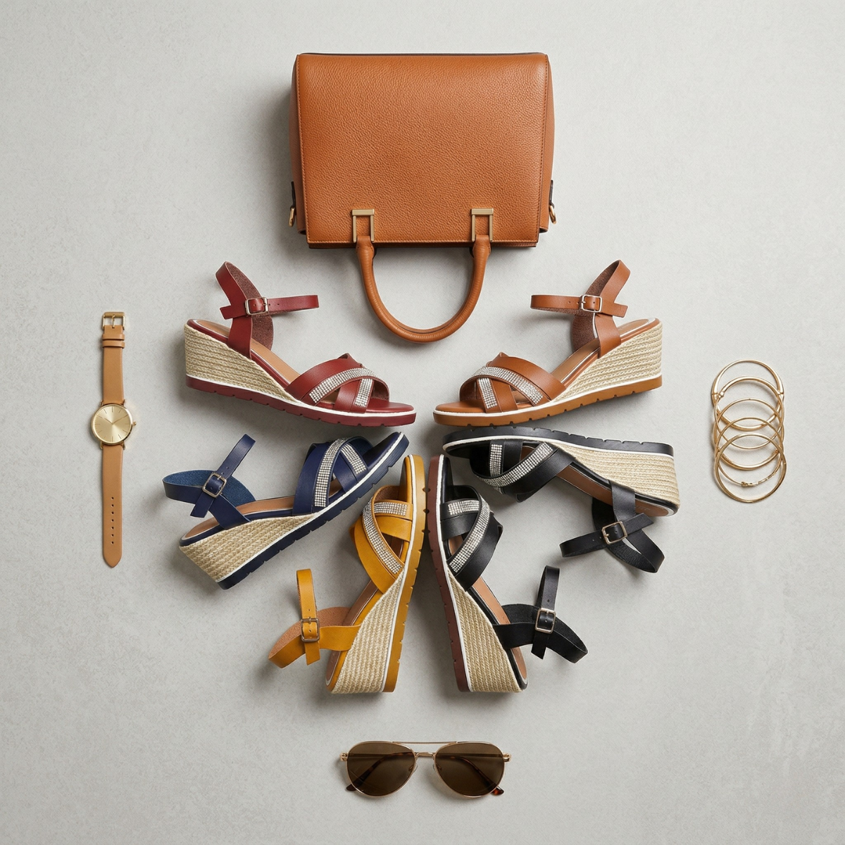 Premium Zuri Spark Comfort Wedges - Image 2