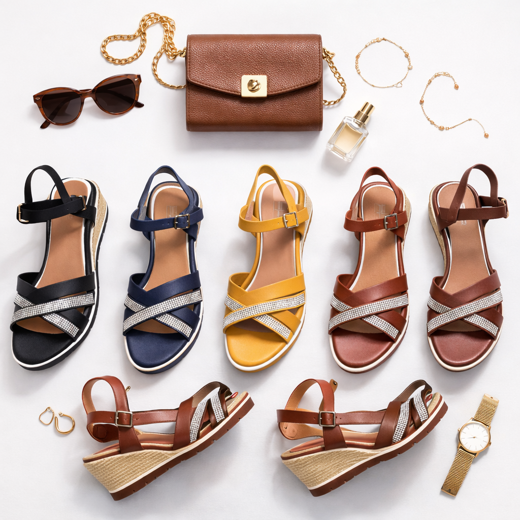 Premium Zuri Spark Comfort Wedges - Image 6