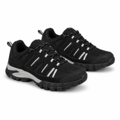 TrailForce Premium All-Terrain Waterproof Outdoor Adventure Shoes - BLACK, 40