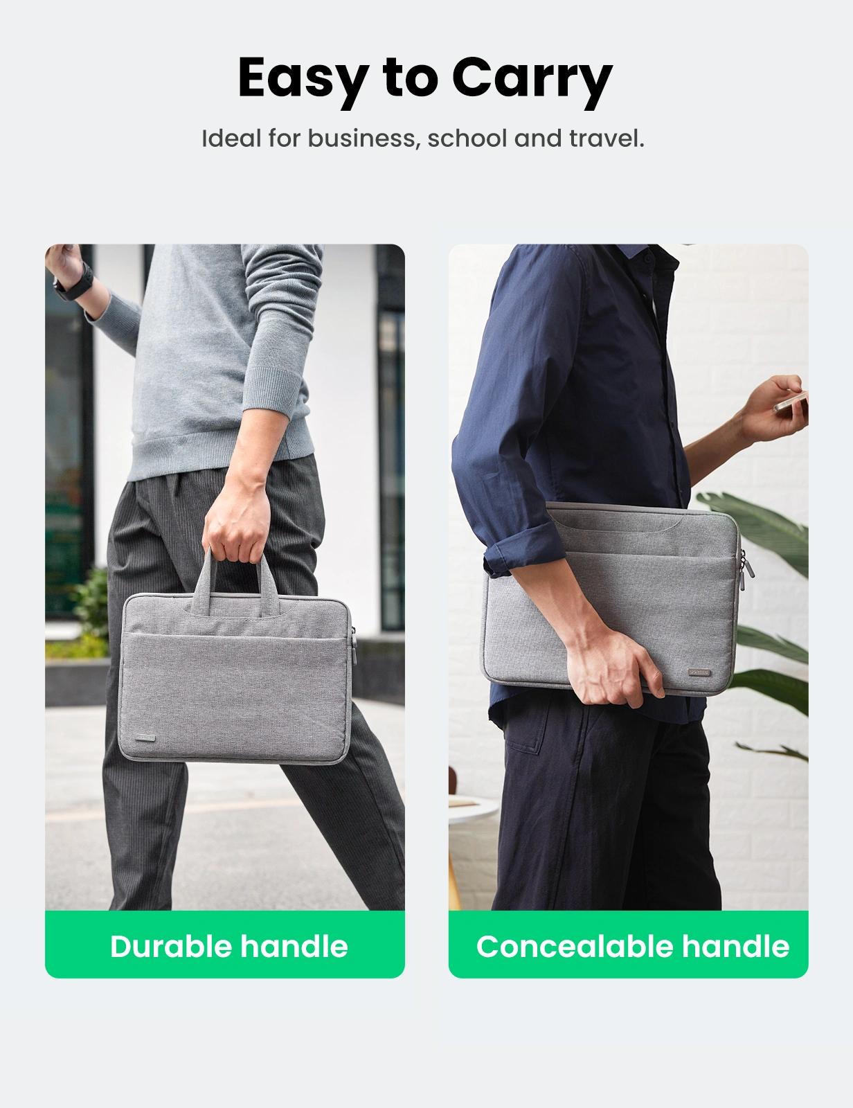 UGREEN EliteGuard Laptop Sleeve Bag (Waterproof | Shockproof | Slim Carry) - Image 5