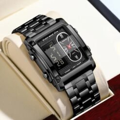 Skmei 1868 Obsidian Fusion Men's Dual-Time Watch