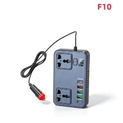 150W Smart Car Power Inverter with PD 30W USB-C Fast Charging & Dual AC Outlets - Image 6