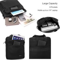 SleekPro 16″ Laptop Briefcase Bag - Image 3