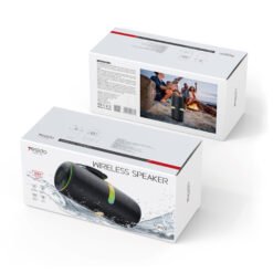 Yesido YSW22 30W Portable Bluetooth Speaker β Powerful Bass, Dynamic LED Lights & Wireless Outdoor Sound - Image 5