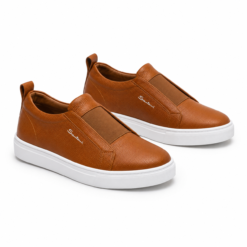 Men’s Premium Textured Slip-On Sneakers – Casual & Smart Comfort Shoes