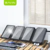 BAVIN PC1119 20,000mAh 4-Panel Solar Power Bank with LED Light
