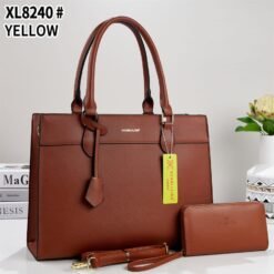 Premium LOVEVOOK Ladies 15 inch  Waterproof Briefcase Bag - BROWN