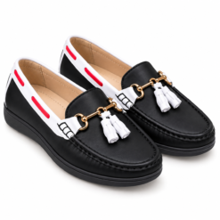 Livia™ Two-Tone Tassel Ladies Loafers - Image 6
