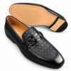 Cavaro™ Signature Embossed Men's  Leather Loafers