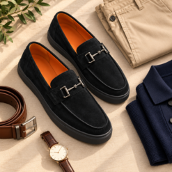 Alternative view of Averique Modern Horsebit Loafers