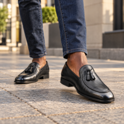 Velmont™ Tassel Mens Premium Genuine Leather Loafers - Image 3