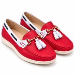 Livia™ Two-Tone Tassel Ladies Loafers - Image 7